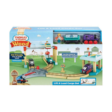 Thomas & Friends Wooden Railway Lift & Load Cargo Set by Fisher Price